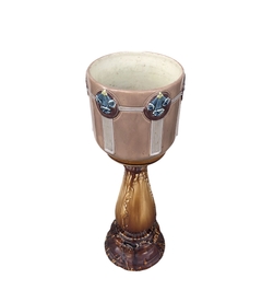 Macetero con pedestal -Antig La Rueda _ L R en internet