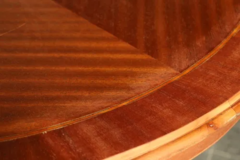 b Mesa Comedor Redonda Epoca Madera Marqueteri en internet