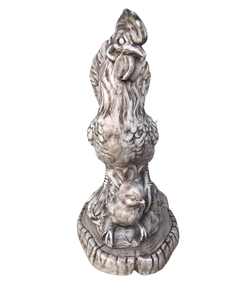 Gallo antiguo decorado-Antig La Rueda _ L R - comprar online