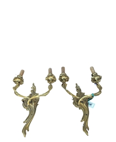 Par de apliques-Antig La Rueda _ L R