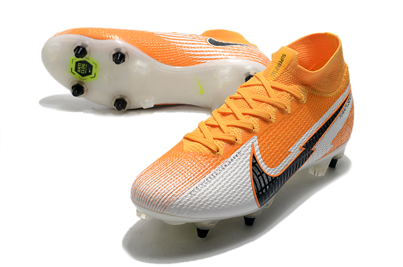 Nike Mercurial Vapor 13 Elite FG Firm Ground Soccer Cleat Laser Orange/Black/White - 4.5