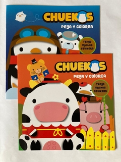 Libritos Chuekos x2 - Con stickers