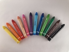 Crayones X12 De Cera Jumbo Faber Castell en internet