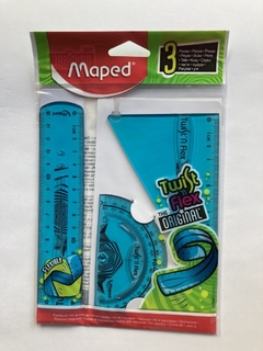 Set Geometría Maped Twist`n Flexible x3 Piezas x 15 cm - comprar online