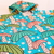 PONCHO CARLONGOS TURQUESA - comprar online