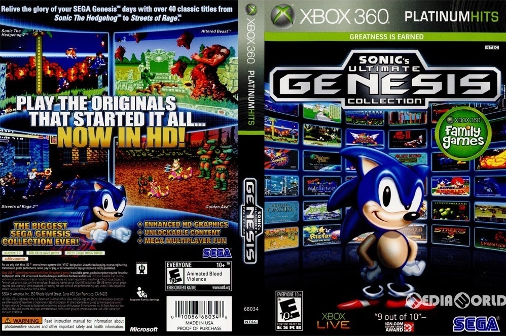 sonic ultimate collection