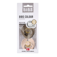 Chupetes Bibs Pack x 2 Dark Oak / Blush