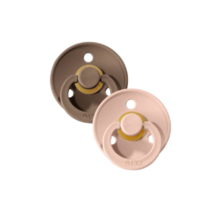 Chupetes Bibs Pack x 2 Dark Oak / Blush - comprar online