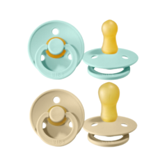 Chupetes Bibs Pack x 2 Mint / Beige - comprar online