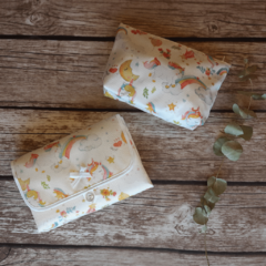 Set cambiador portátil Unicornio