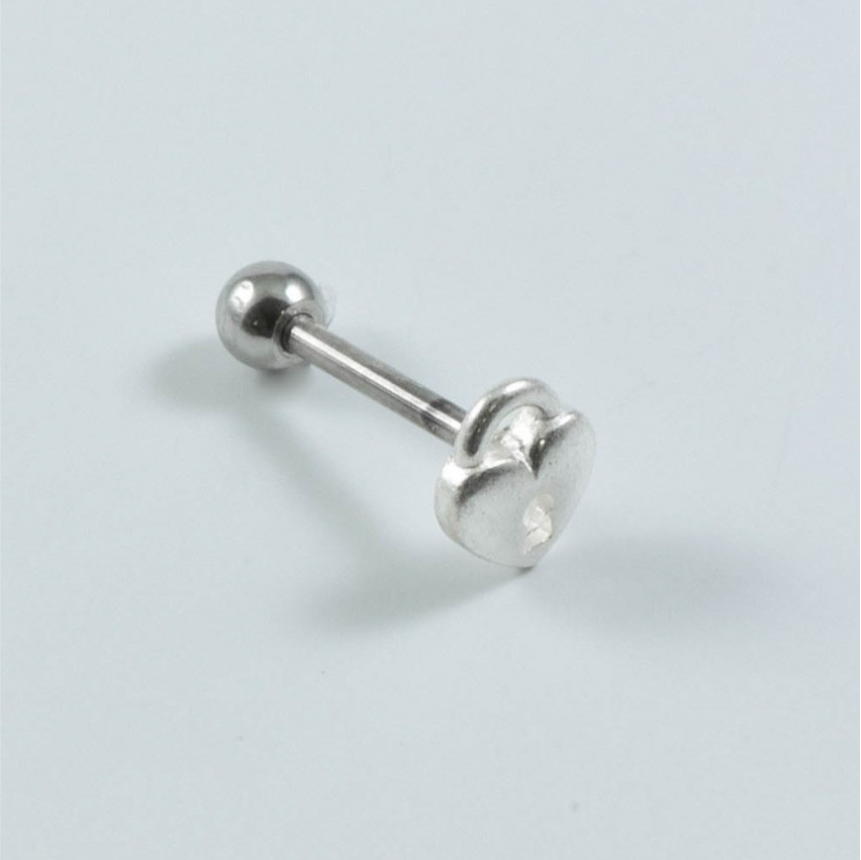 Piercing Nariz Argola Cravejada Prata 925 Cartilagem Furo Orelha