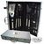 SET ASADO X 17 PIEZAS  CAJA  ALUMINIO 50X25X8CM