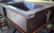 Imagen de Bacha 100x40x30CM acero inoxidable 430 1.2MM mensulas pared lava mano