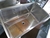 Bacha 90x50x40CM acero inoxidable redondeada sanitaria curva AISI 430 - comprar online