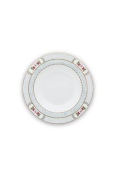 PLATO SOPA 21,5 CM BLANCO BLUSHING BIRDS