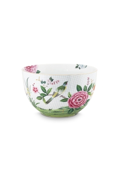 BOWL 23 CM BLANCO BLUSHING BIRDS