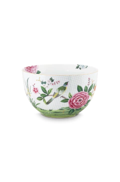 BOWL 23 CM BLANCO BLUSHING BIRDS