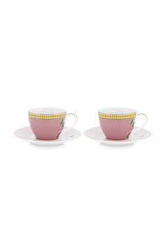 SET/2 TAZA CAFE LA MAJORELLE PINK - tienda online