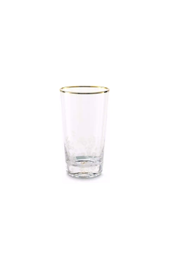 VASO LARGO BLUSHING BIRDS TRANSPARENTE