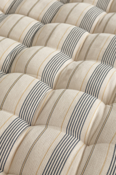 COLCHONETA OTOÑO BEIGE NEGRO Y MOSTAZA - comprar online
