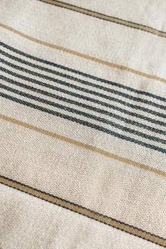 SERVILLETA OTOÑO BEIGE NEGRO Y MOSTAZA 50X50 - comprar online