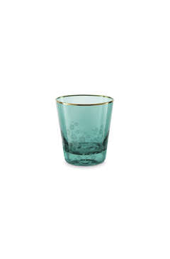 VASO AGUA BLUSHING BIRDS VERDE