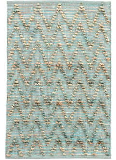 CHEVRON AGUA WOVEN YUTE Y ALGODON