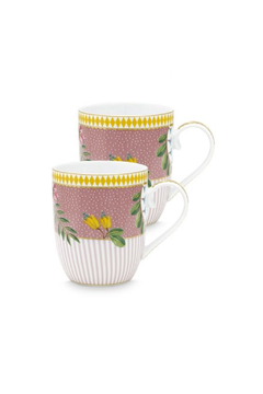 SET/2 MUG SMALL LA MAJORELLE PINK