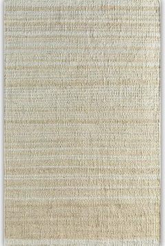 ALFOMBRA YUTE EUCALYPTUS BLANCO