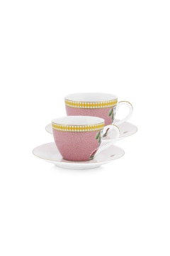 SET/2 TAZA CAFE LA MAJORELLE PINK