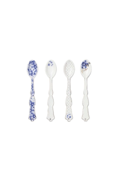 SET 4 CUCHARITAS ROYAL BLANCAS