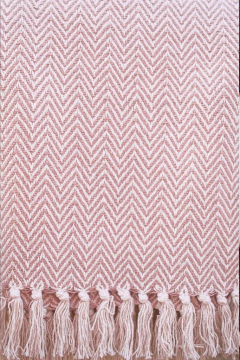 THROW ZIGZAG ALGODÓN VARIOS COLORES - Sentido José Ignacio