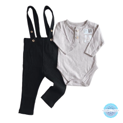 Pantalón con tiradores Morley (unisex) bebé - eydebebes