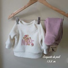 Conjunto de piel mini beba