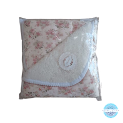 Manta recibidora de corderito reversible Algodón - tienda online