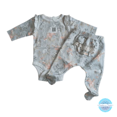 Conjunto recibidor Estampa Bosque - eydebebes