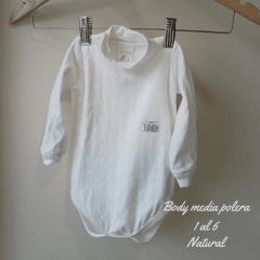 Body media polera térmico Naranjo 18-24m