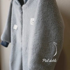 Enterito dormilón/Romper de piel básico Naranjo 6-24 m - comprar online