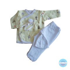 Ajuar jersey estampas BEBA 4 p - tienda online