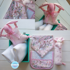 Caja regalo Babyshower /Pink Rabbit grande en internet