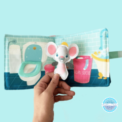 Libro sensorial/Vamos a Bañarnos! 6+ - eydebebes