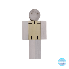 Tipito Robot de madera articulado - tienda online