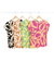 Blusa Poplin Estampado Mangas Dobladas 039-1 - comprar online