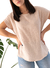 Blusa Cotton Doble Dobladillo Manga 039-3
