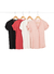 Blusa Lino Liso Escote V 20-13-1 en internet