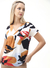 Blusa Lino Estampado Escote V 20-13-2 en internet