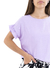 Blusa Poplin Con Volados 20-37 - tienda online