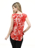 Musculosa Lino Estampado Fruncido Hombros 20-9-1 - NewLiza