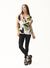 Blusa Lino Estampado 21-39-3 - NewLiza