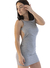 Vestido Corto Modal Espalda Abierta 23-54